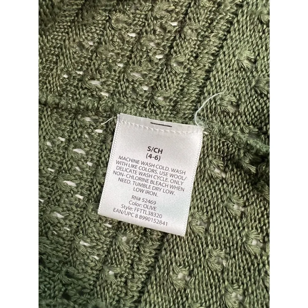 3/$15 or 5/$20 Time and Tru size small lightweight knit long cardigan